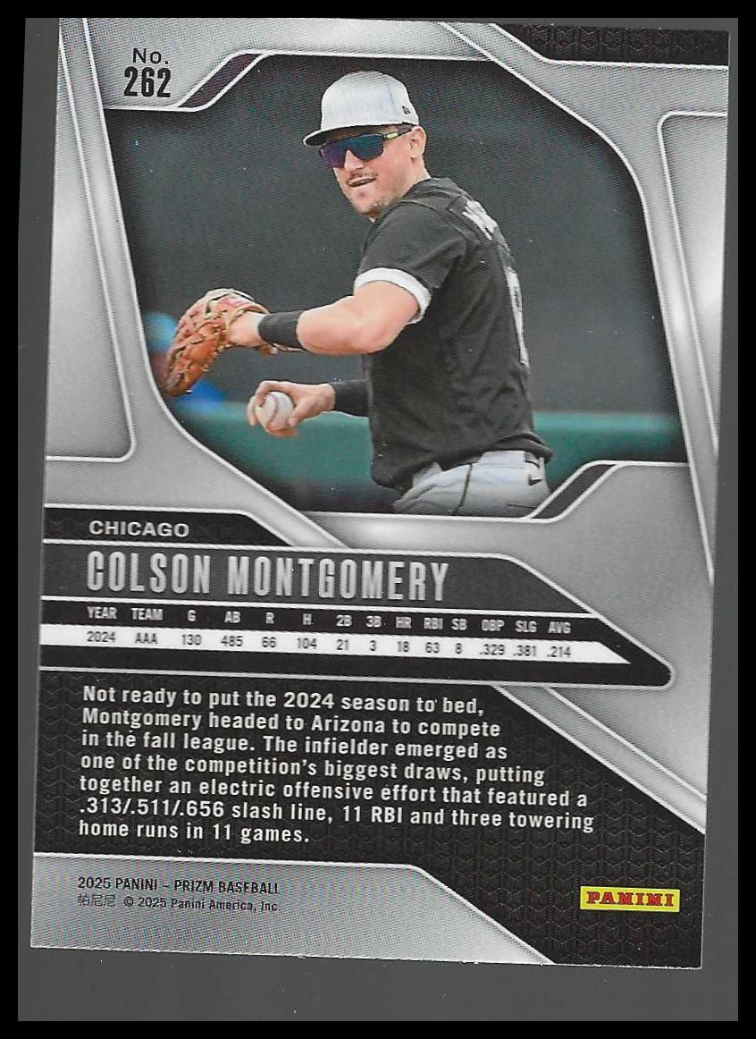 2025 Panini Prizm #262 Colson Montgomery