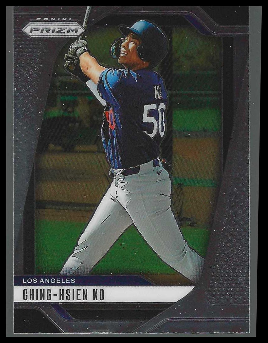 2025 Panini Prizm #149 Ching-Hsien Ko