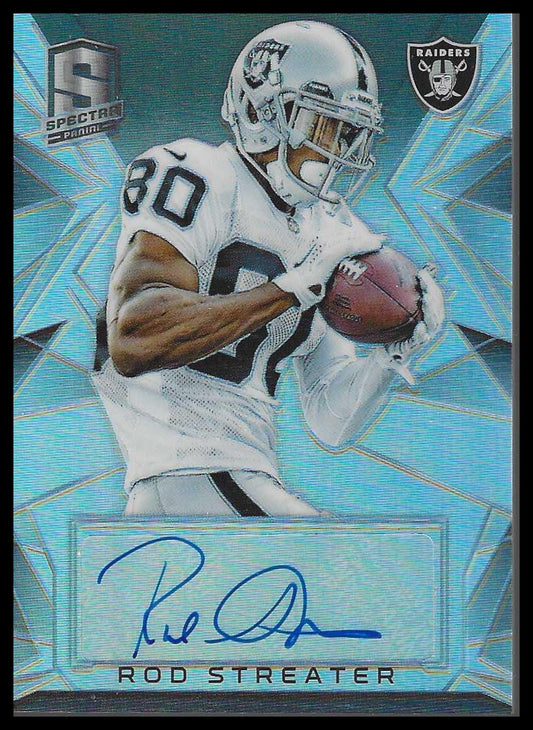 2015 Panini Spectra Signatures #S-RS Rod Streater