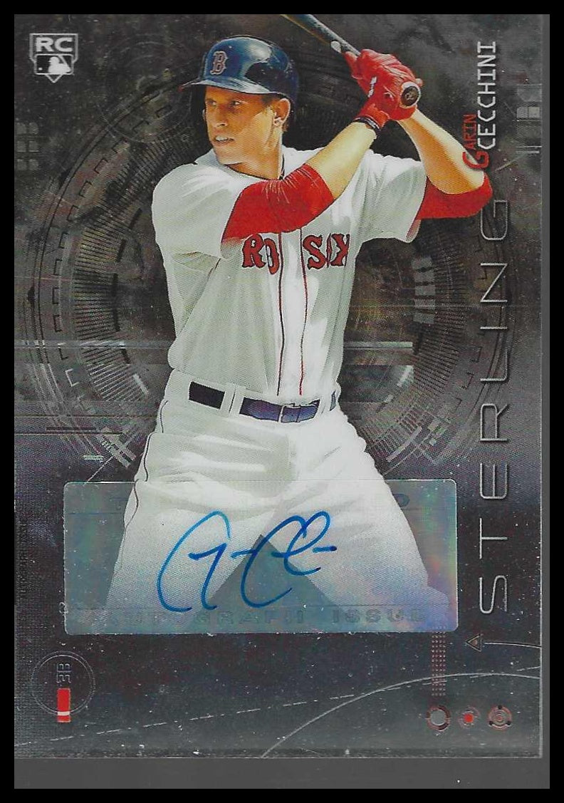2014 Bowman Sterling Rookie Autographs Refractors #BSRA-GC Garin Cecchini
