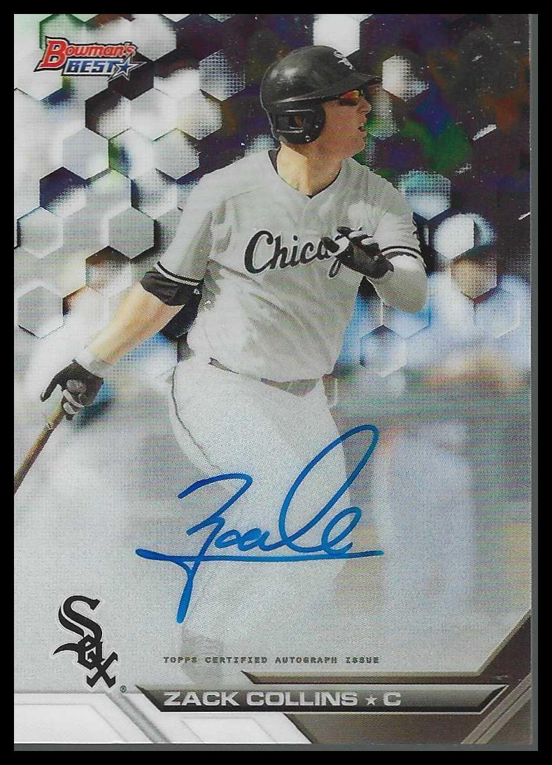 2016 Bowman's Best Best of 2016 Autographs #B16-ZC Zack Collins
