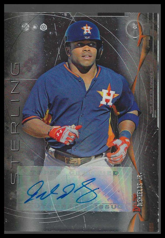 2014 Bowman Sterling Prospect Autographs #BSPA-DDE Delino DeShields Jr.