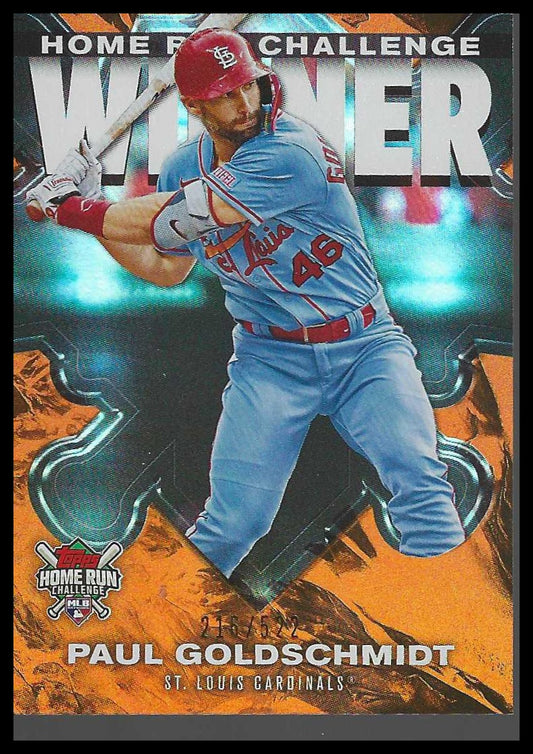 2024 Topps Home Run Challenge Winners September #HRCW-24 Paul Goldschmidt