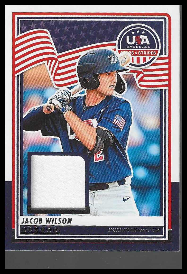 2024 Panini Stars & Stripes USA Baseball Materials #28 Ryan Stafford