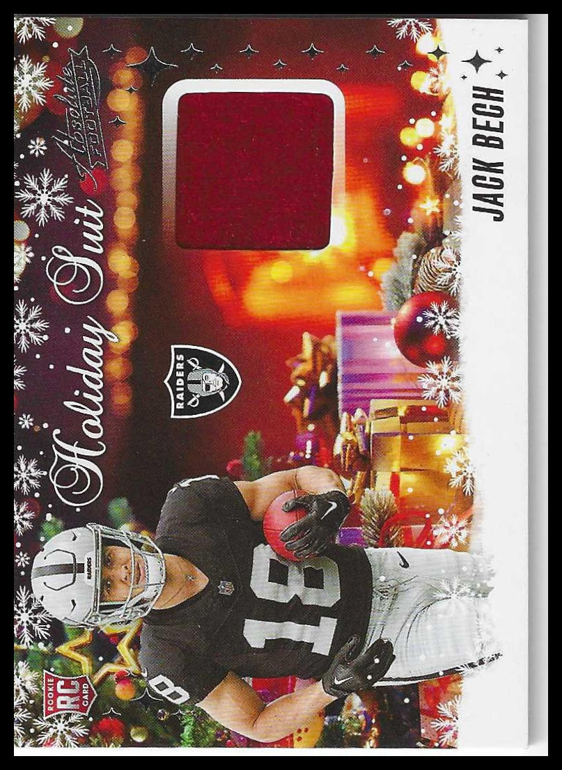 2025 Panini Absolute Holiday Suit #HS-JBH Jack Bech