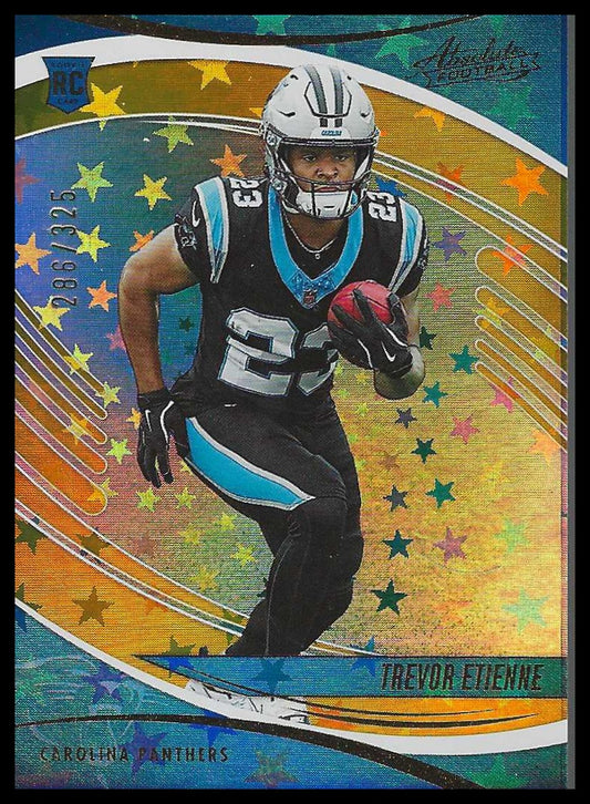 2025 Panini Absolute Gold Stars #189 Trevor Etienne Rookie #286/325
