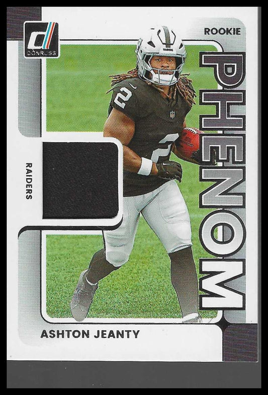 2025 Donruss Rookie Phenom Jerseys Black #RPJ-TAF Tai Felton