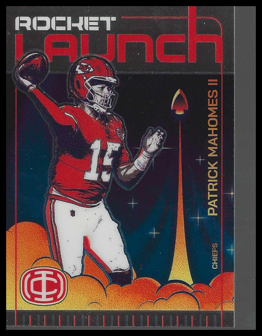 2025 Panini Icon Collection Authentically PATRICK MAHOMES II Rocket Launch #RL-5