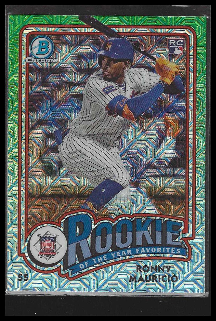 2024 Bowman Rookie of the Year Favorites Mojo Refractors #ROY-1 Ronny Mauricio