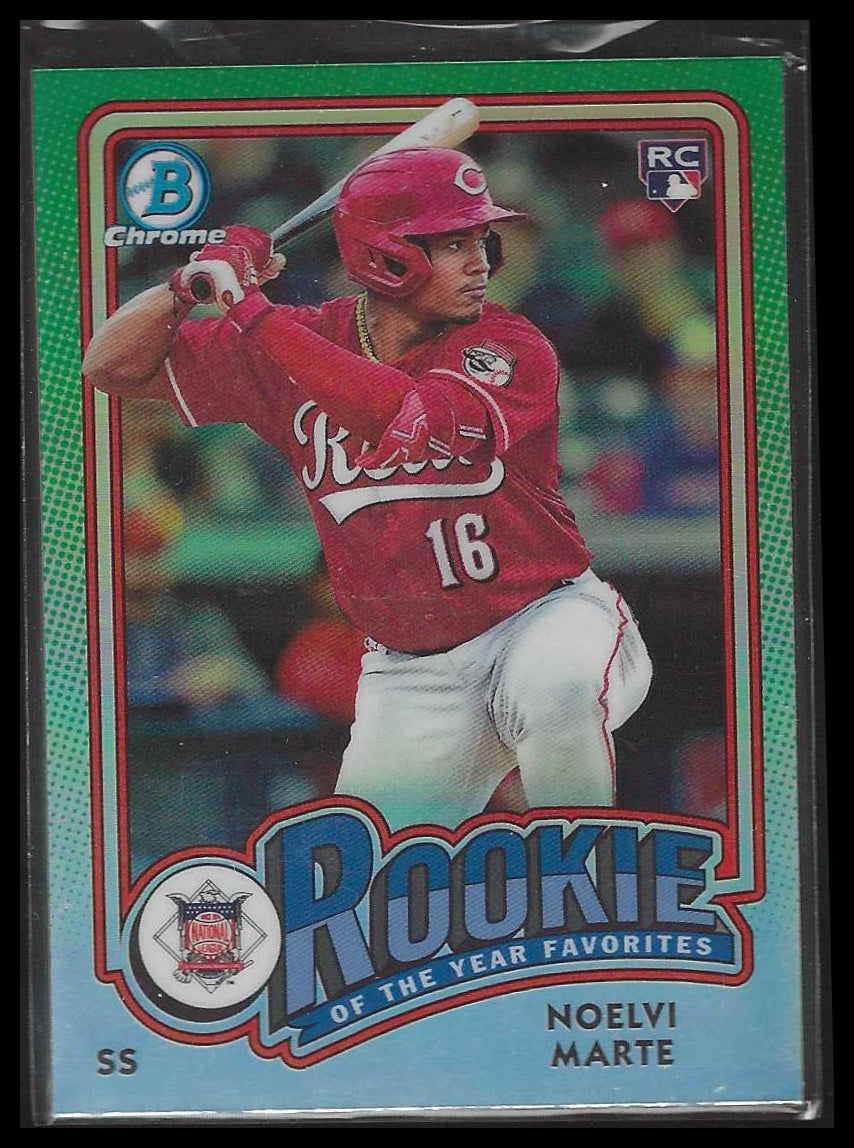 2024 Bowman Rookie of the Year Favorites #ROY-4 Noelvi Marte
