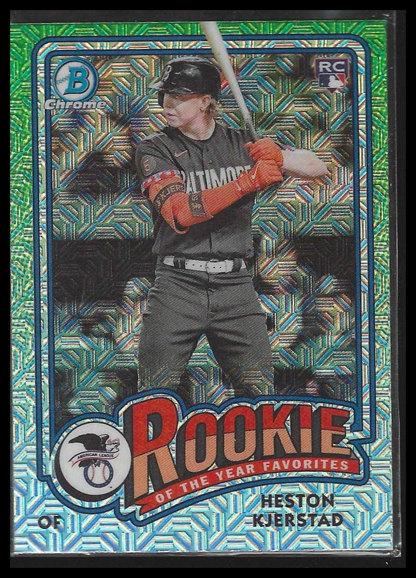 2024 Bowman Rookie of the Year Favorites Mojo Refractors #ROY-14 Heston Kjerstad