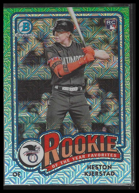 2024 Bowman Rookie of the Year Favorites Mojo Refractors #ROY-14 Heston Kjerstad
