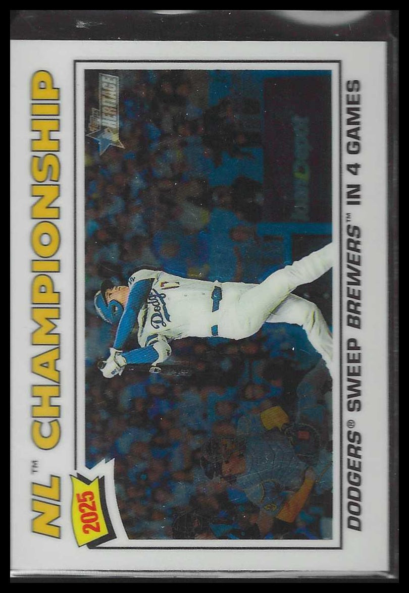 2026 Topps Heritage Chrome #277 NL Champions Shohei Ohtani