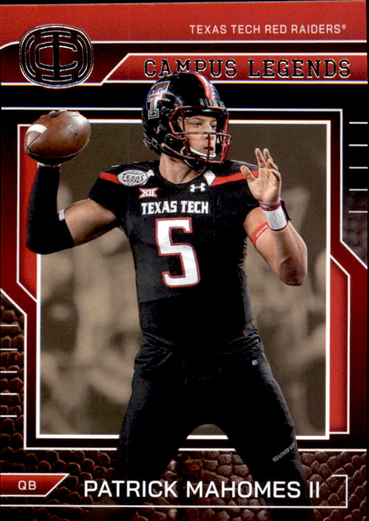2025 Icon Collection - Patrick Mahomes II - CAMPUS LEGENDS #CL-4 CHIEFS MINT
