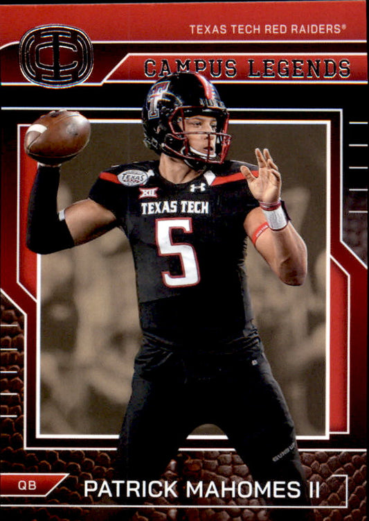 2025 Icon Collection - Patrick Mahomes II - CAMPUS LEGENDS #CL-4 CHIEFS MINT
