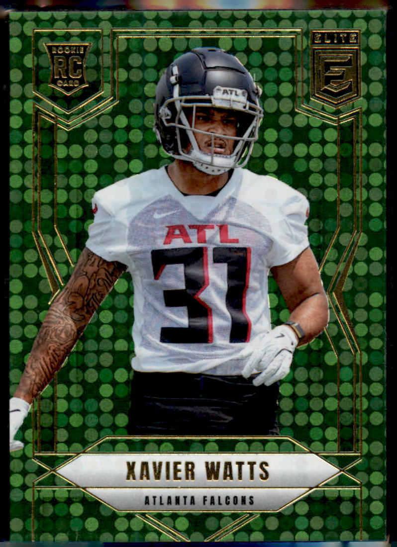 2025 Donruss Elite Green Disco #149 Xavier Watts Rookie RC