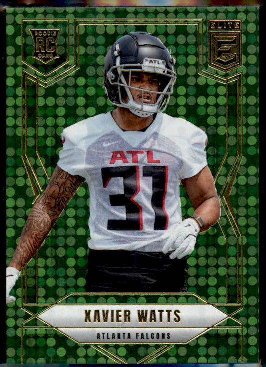 2025 Donruss Elite Green Disco #149 Xavier Watts Rookie RC