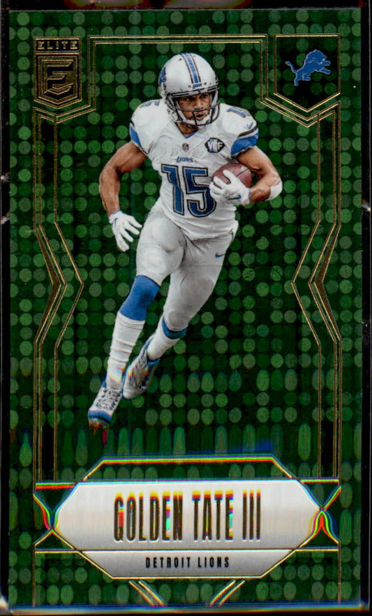 2025 Donruss Elite Green Disco #17 Golden Tate III