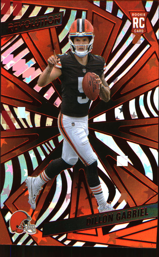 2025 Panini Revolution Red Astro #222 Dillon Gabriel