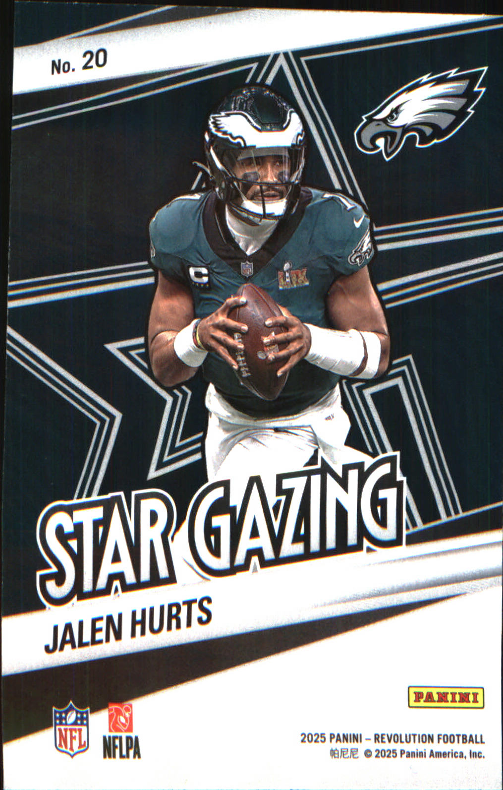 2025 Panini Revolution Star Gazing #20 Jalen Hurts