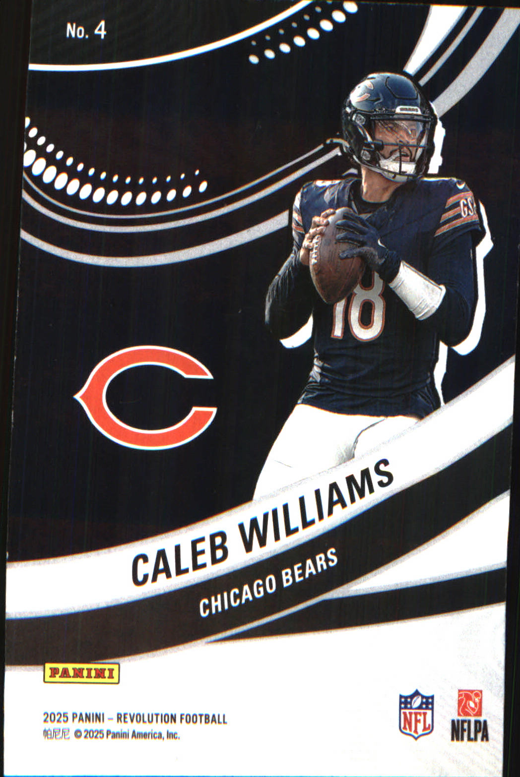 2025 Panini Revolution Futures #4 Caleb Williams