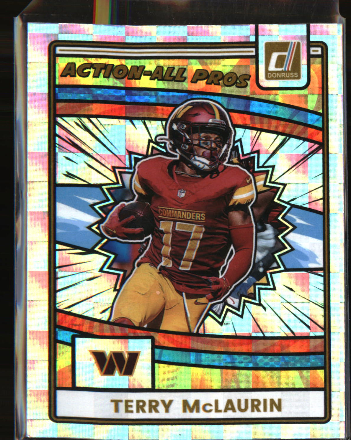 2025 Donruss Action-All Pros #AAP-TMC Terry McLaurin
