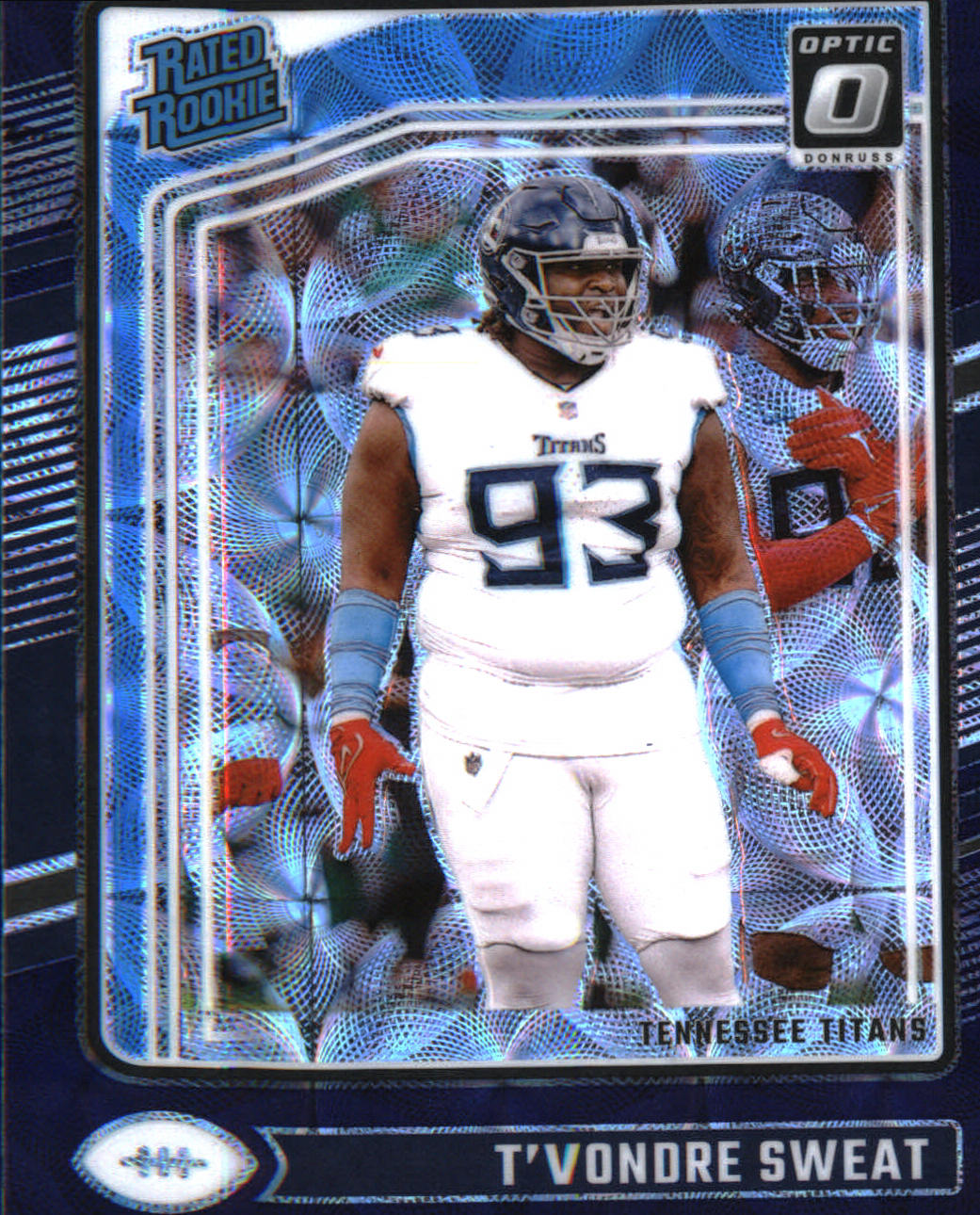 2024 Donruss Optic Purple Scope #295 T'Vondre Sweat
