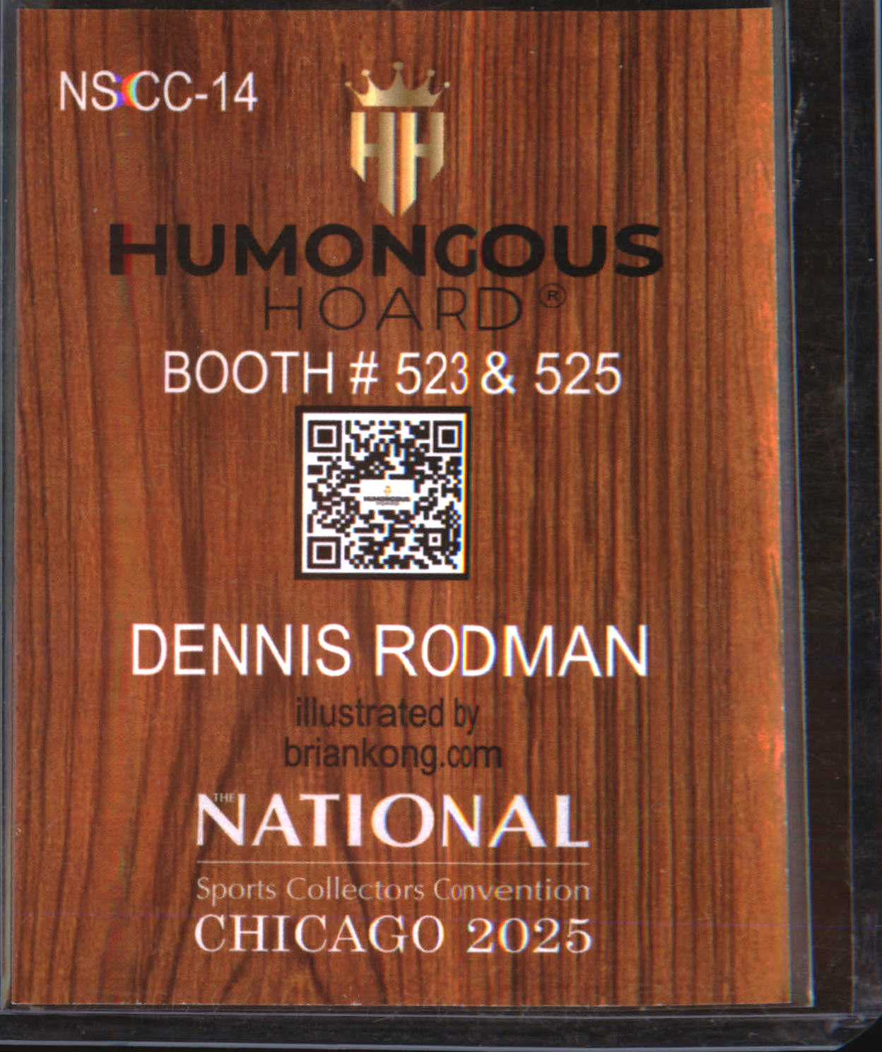 2025 2025 National Humongous Hoard #NSCC-14 Dennis Rodman