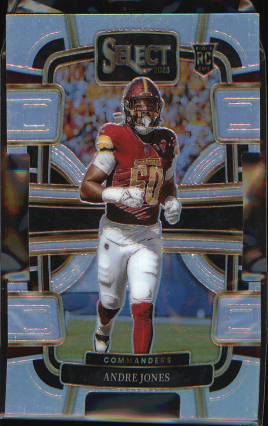 2023 Panini Select Silver Prizms Die Cuts #98 Andre Jones
