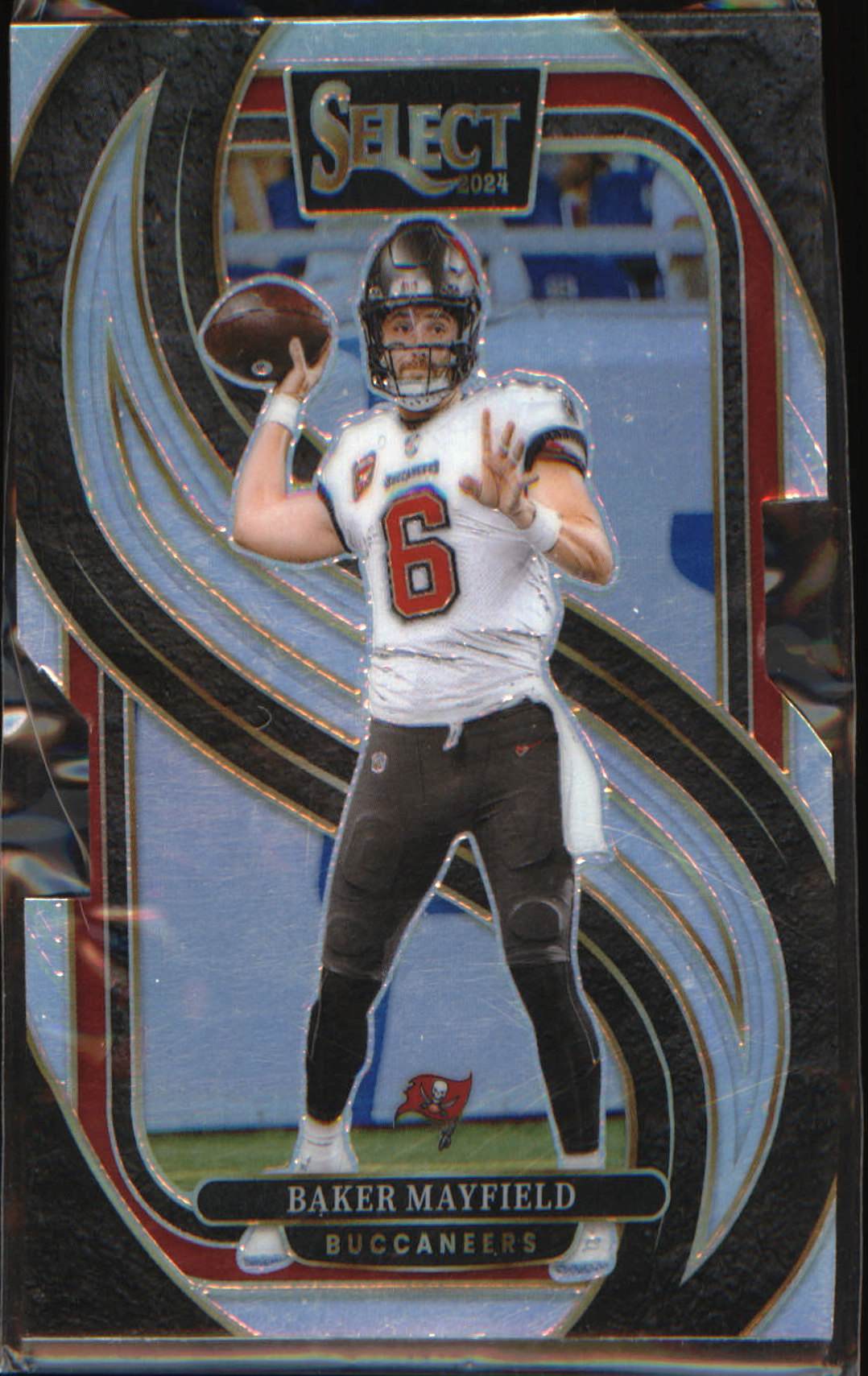 2024 Panini Select Silver Prizm Die Cut #108 Baker Mayfield