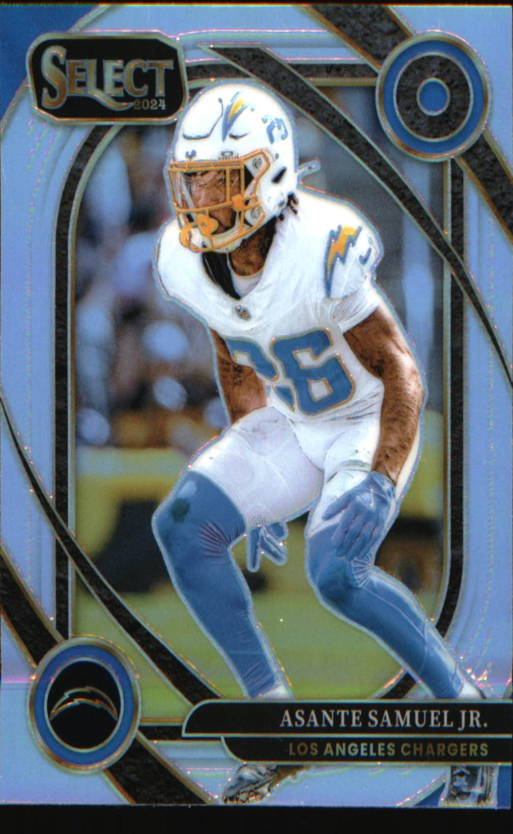 2024 Panini Select Silver Prizm #207 Asante Samuel Jr.