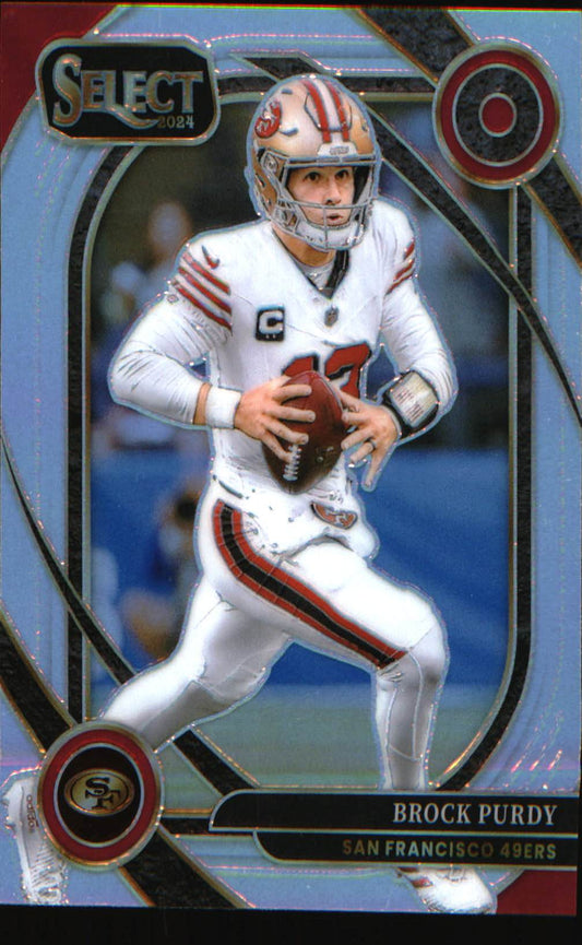 2024 Panini Select Silver Prizm #226 Brock Purdy