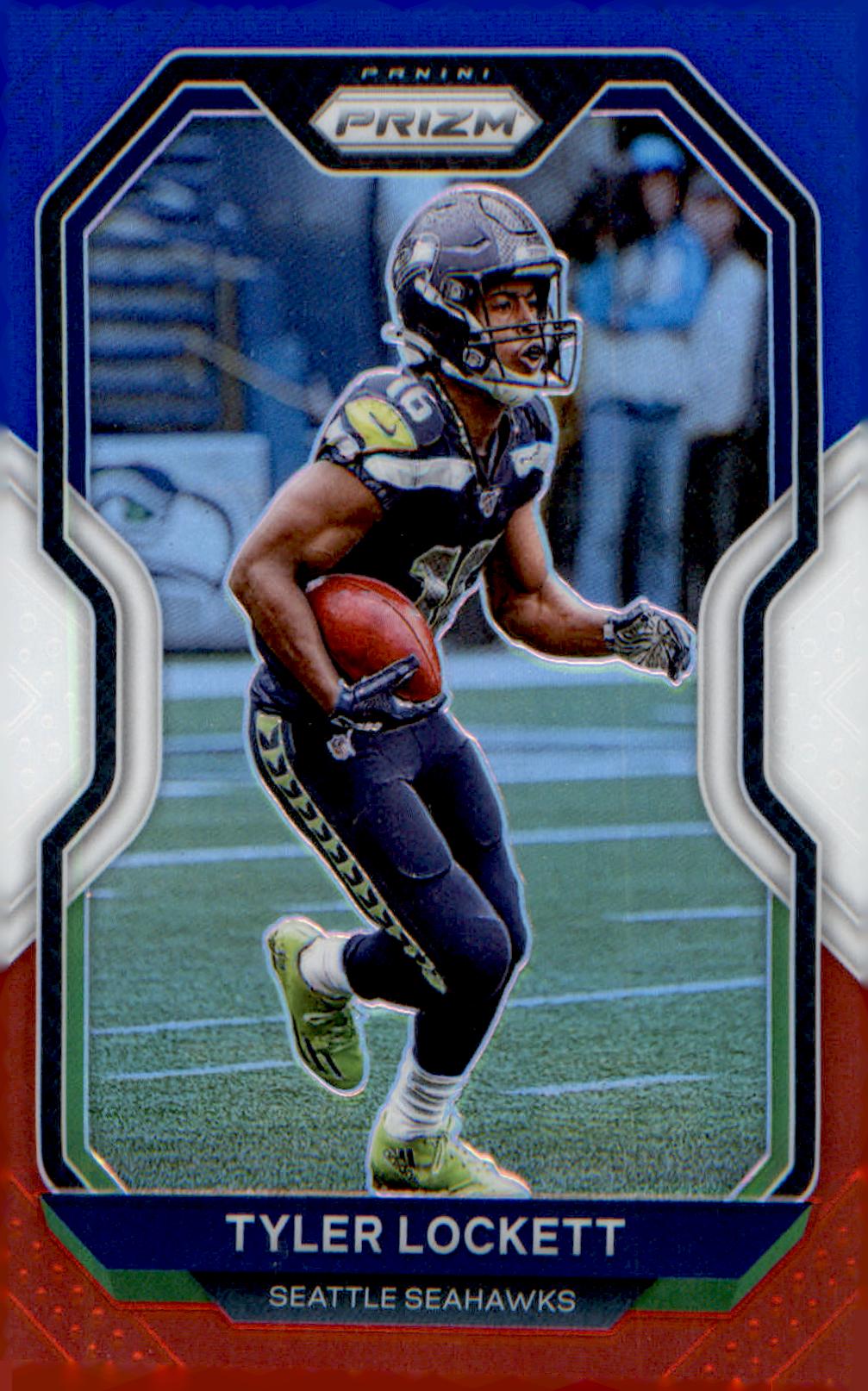 2020 Panini Prizm Prizm Red White and Blue #293 Tyler Lockett