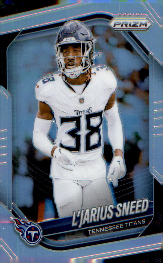 2025 Panini Prizm Silver #24 L'Jarius Sneed