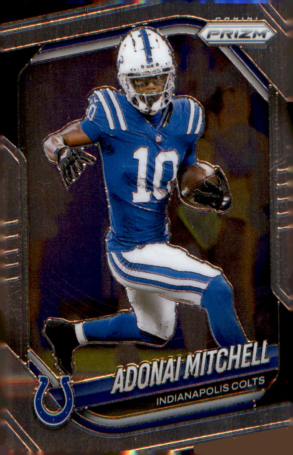 2025 Panini Prizm #49 Adonai Mitchell