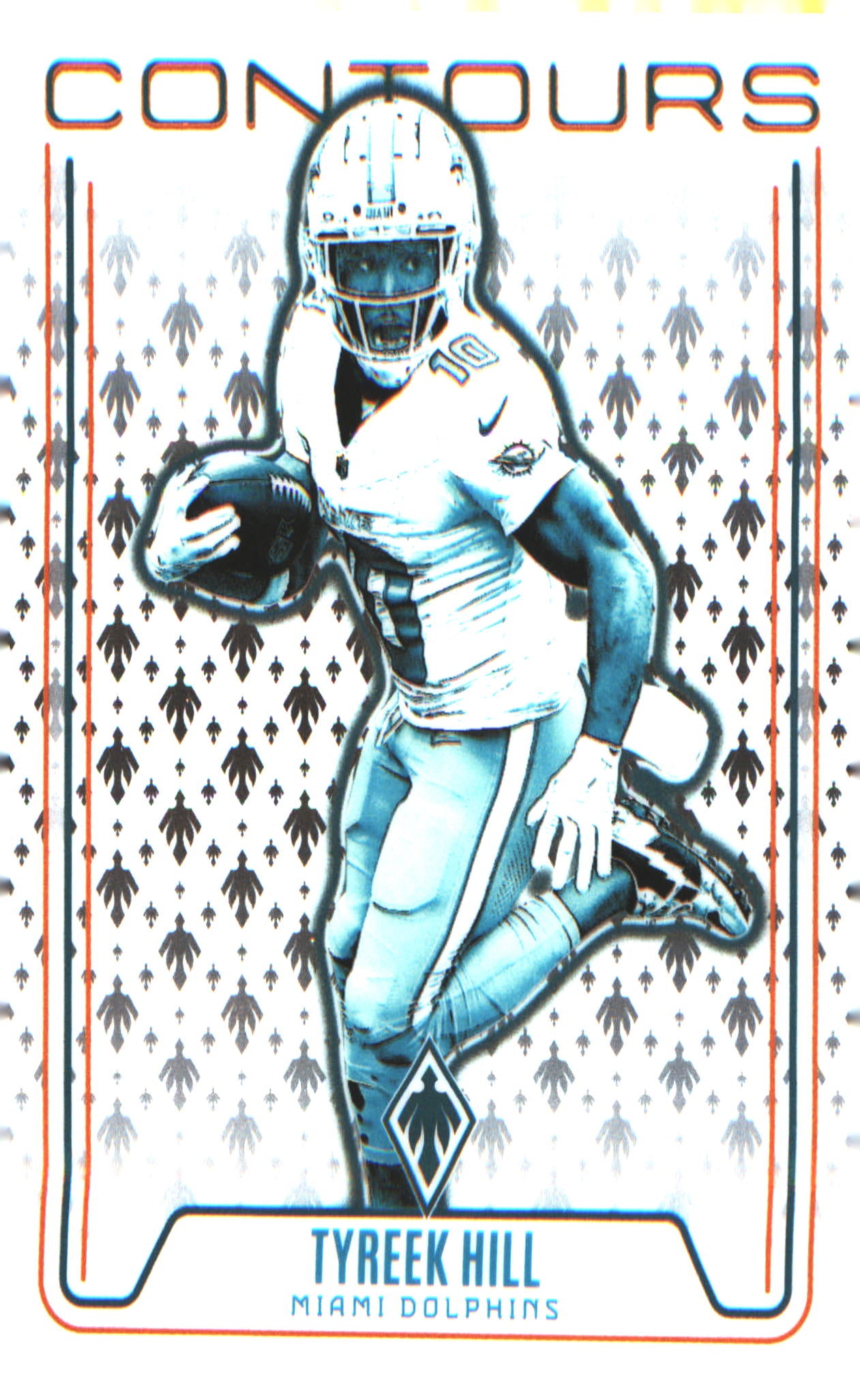 2024 Panini Phoenix Contours #CON-THL Tyreek Hill
