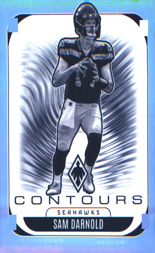 2025 Panini Phoenix Contours #29 Sam Darnold