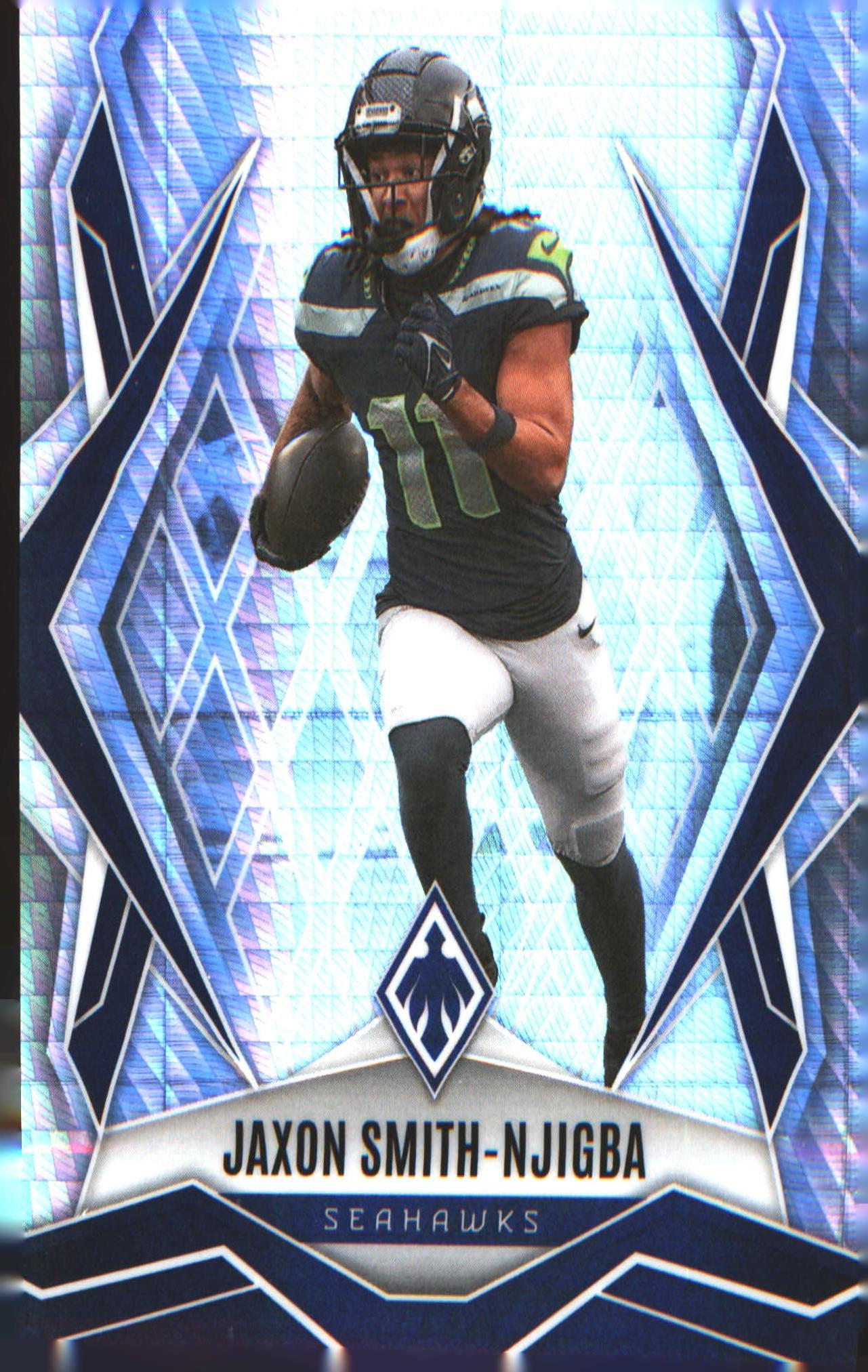 2025 Panini Phoenix Silver Hyper Prizm #69 Jaxon Smith-Njigba
