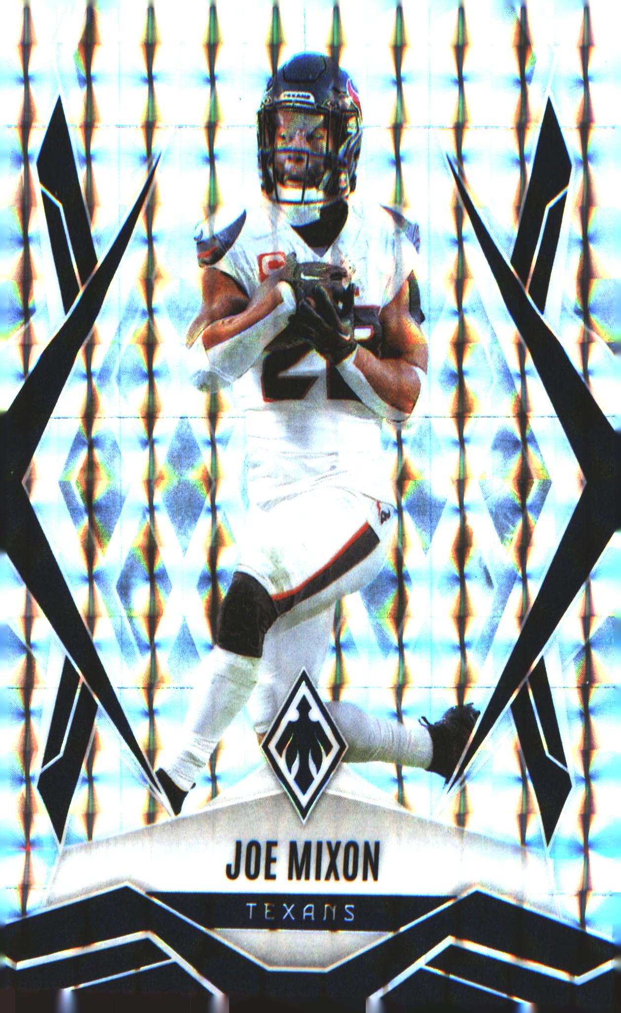 2025 Panini Phoenix Silver Pyramids Prizm #41 Joe Mixon
