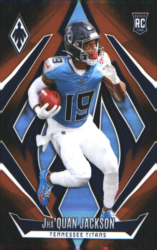 2024 Panini Phoenix Blue Fade #203 Jha'Quan Jackson Rookie SN,RC #/249