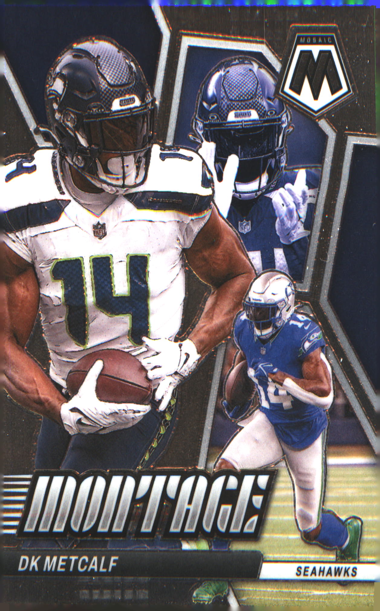 2024 Panini Mosaic Montage Silver #M-23 DK Metcalf