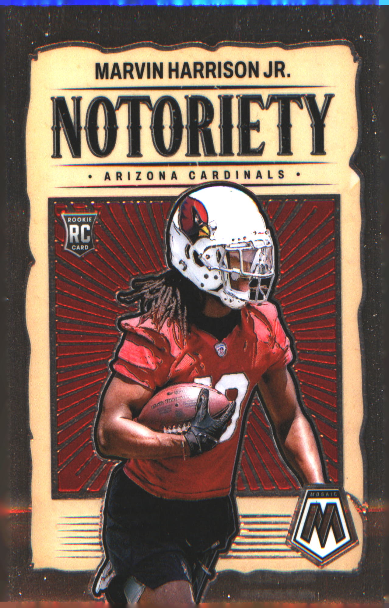 2024 Panini Mosaic Notoriety #22 Marvin Harrison Jr.