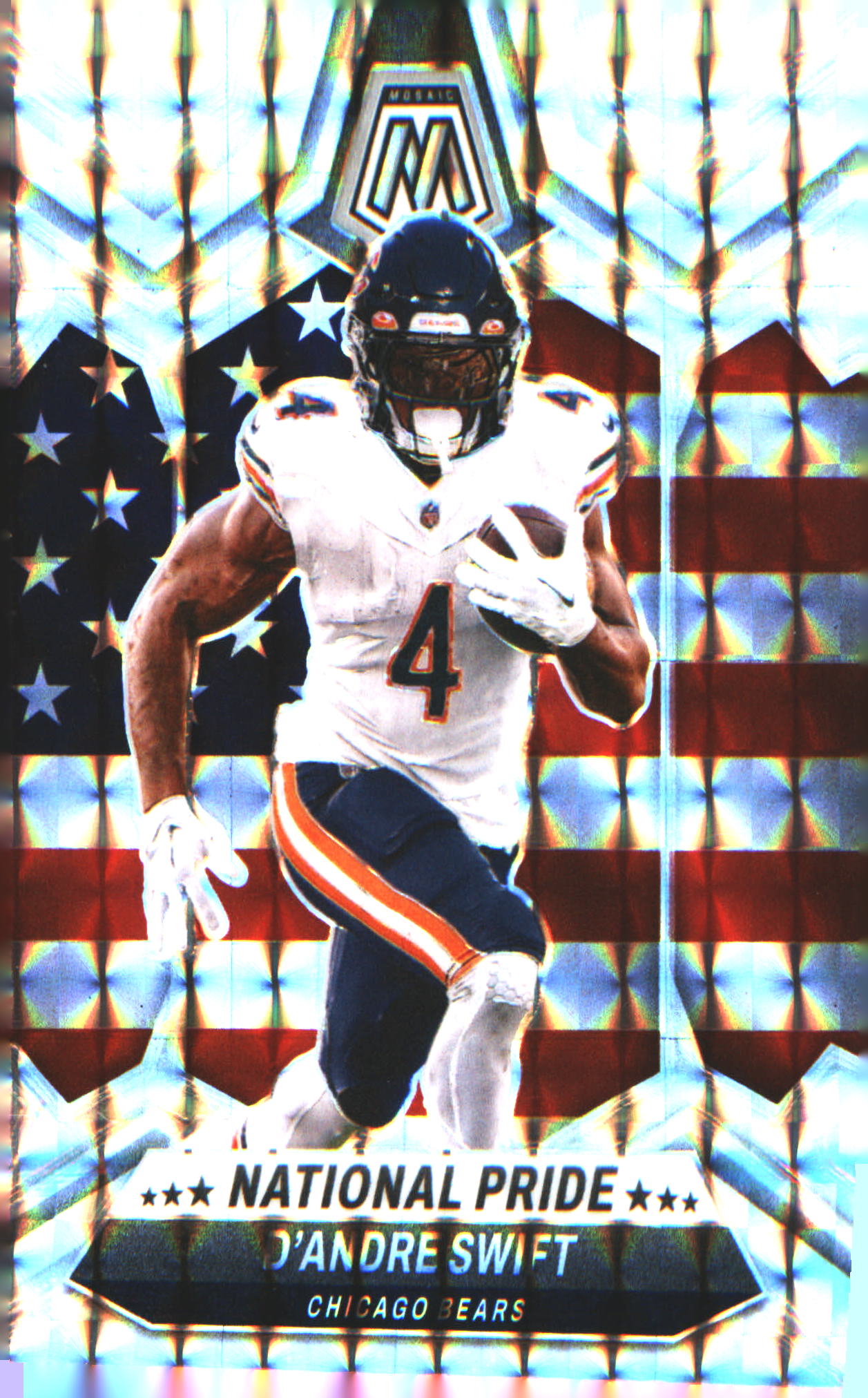 2024 Panini Mosaic Mosaic #260 D'Andre Swift