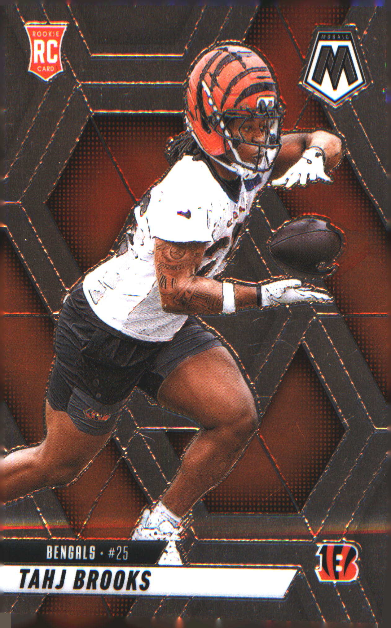 2025 Panini Mosaic #400 Tahj Brooks Rookie RC