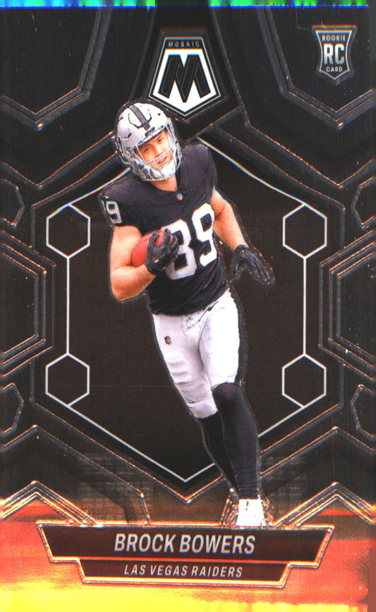 2024 Panini Mosaic #313 Brock Bowers Rookie RC