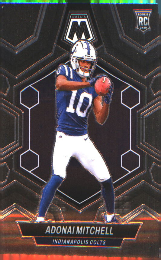 2024 Panini Mosaic #350 Adonai Mitchell Rookie RC