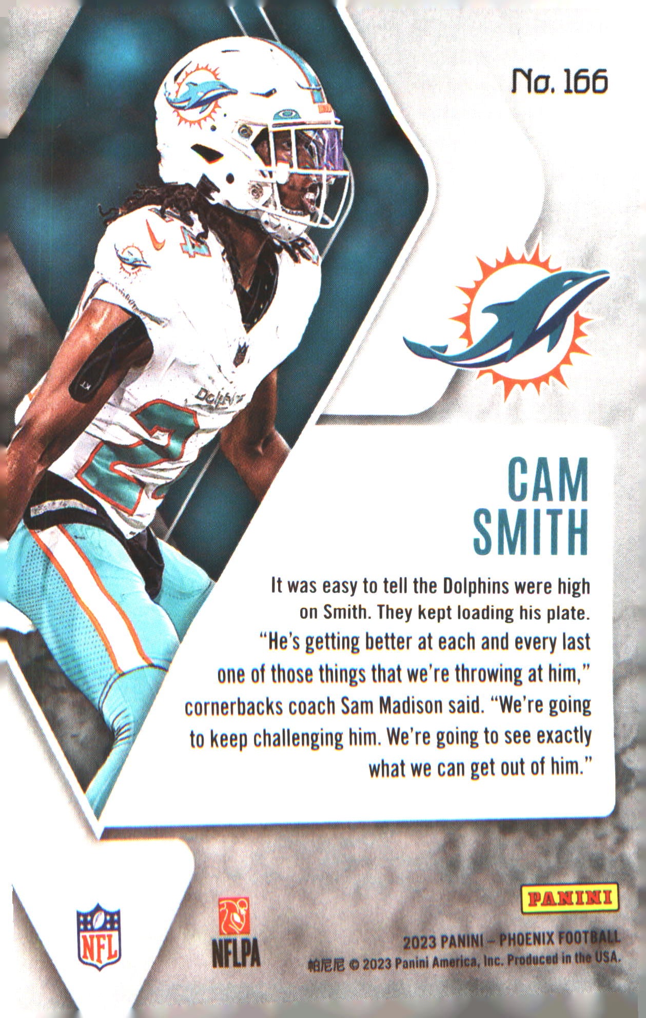 2023 Panini Phoenix #166 Cam Smith Rookie RC