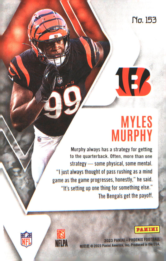 2023 Panini Phoenix #153 Myles Murphy Rookie RC