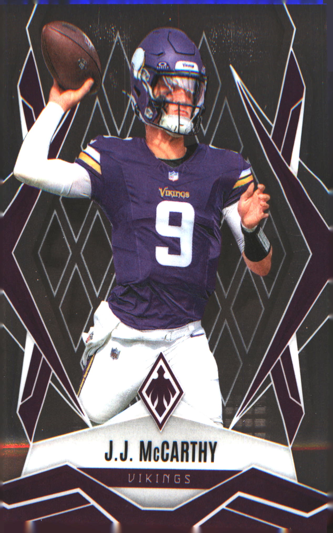 2025 Panini Phoenix #38 J.J. McCarthy