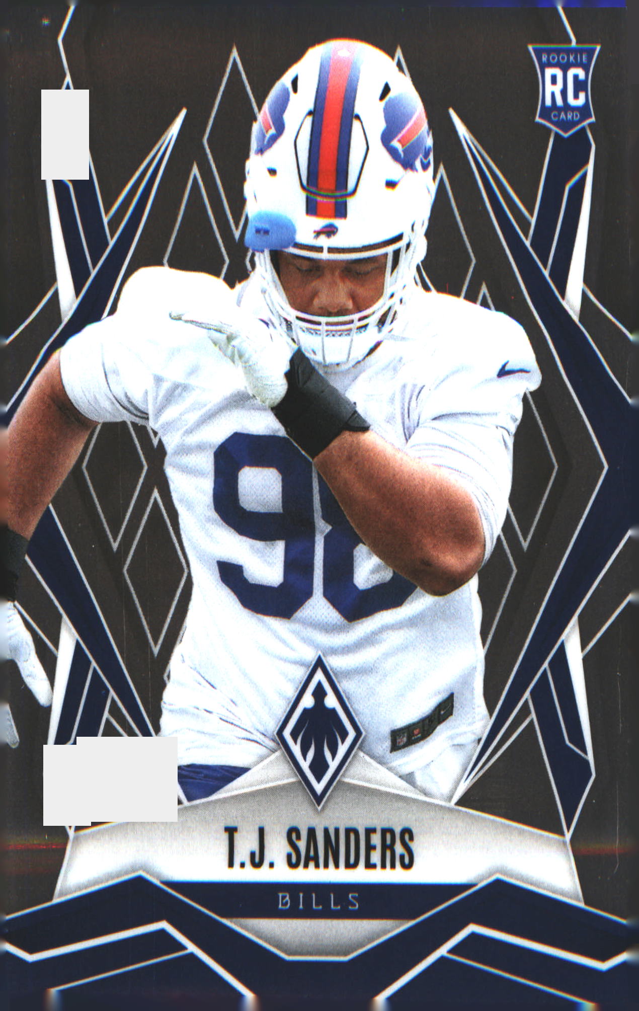 2025 Panini Phoenix #181 T.J. Sanders Rookie RC